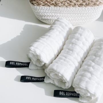 Set of 3 Muslin towels 